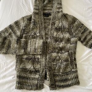 Calvin Klein Jeans Women's Green and Brown Cardigan